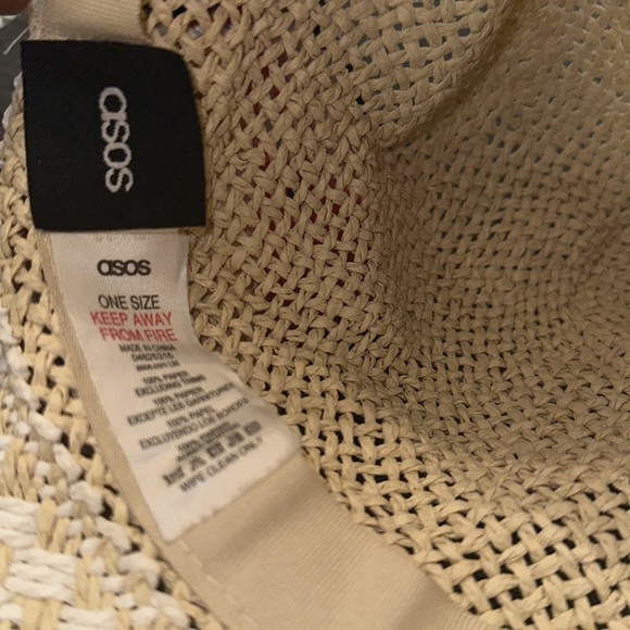 Asos straw hat for beach, pool - Picture 3 of 3